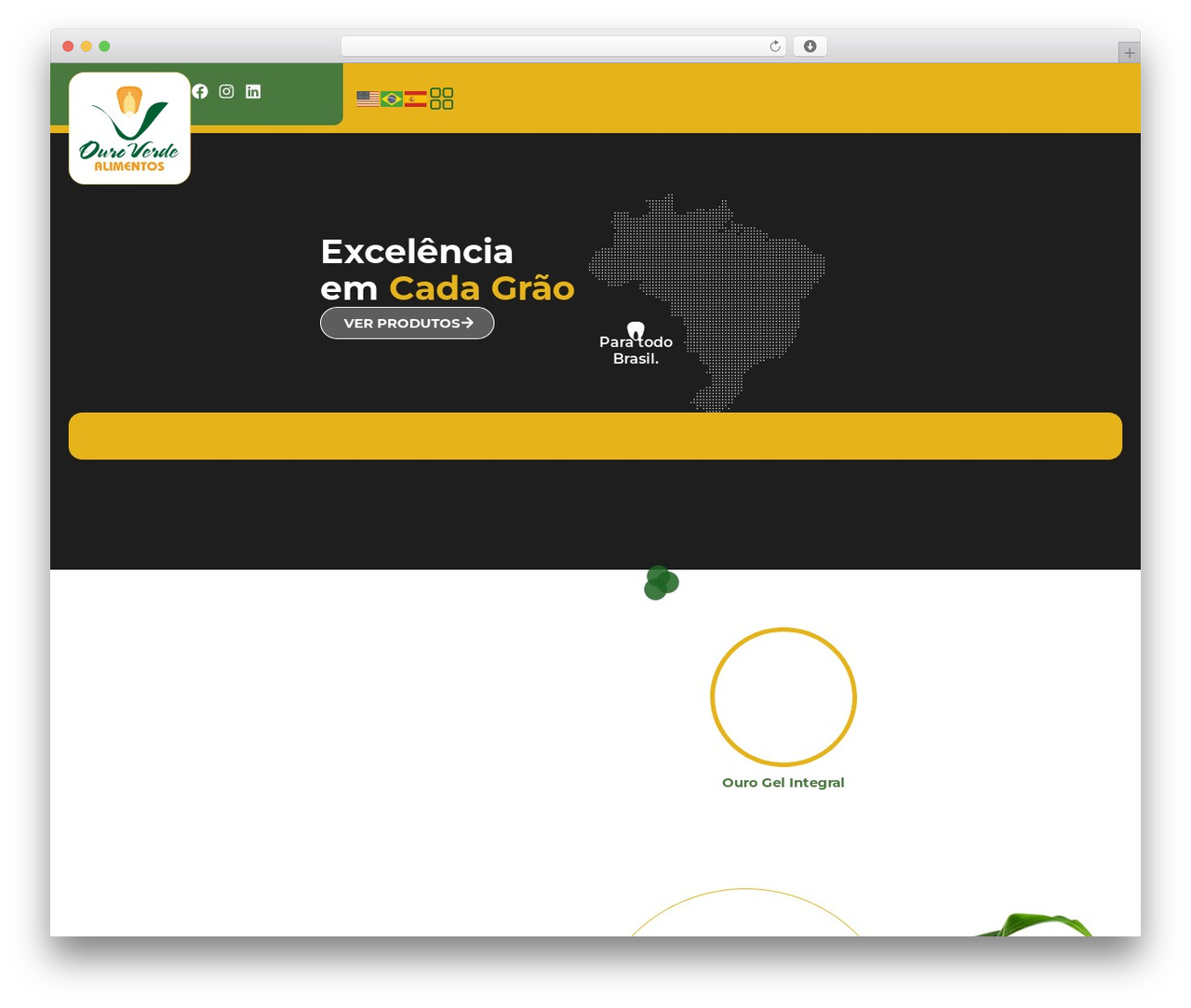 WordPress theme Hello Elementor - ouroverdealimentos.ind.br