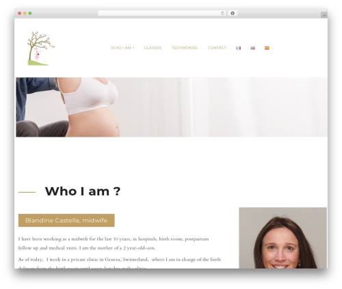 WordPress theme ViDi - midwife-geneva.ch