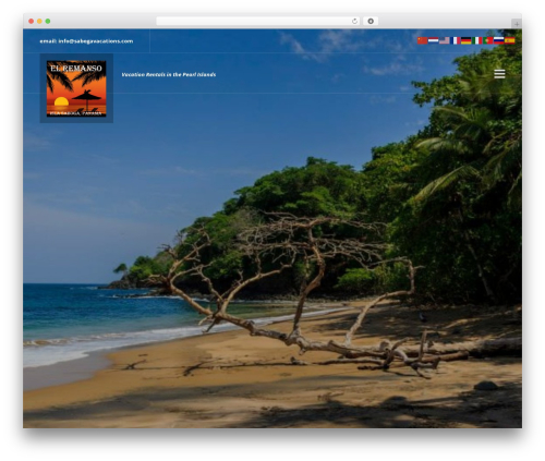Adomus WordPress website theme - sabogavacations.com