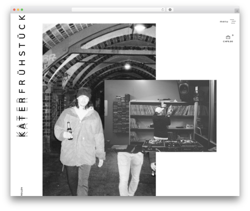 Albert theme WordPress - katerfruhstuck.ch