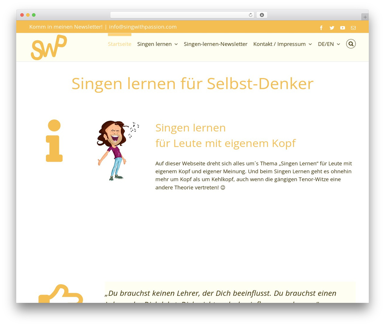 Avada top WordPress theme - singwithpassion.com Avada top WordPress theme - singwithpassion.com