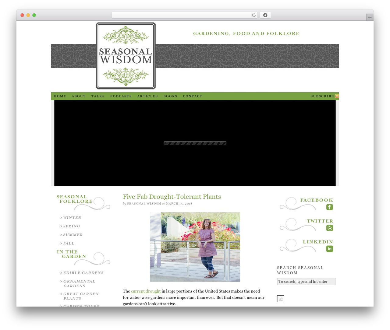 Best WordPress theme Thesis - seasonalwisdom.com