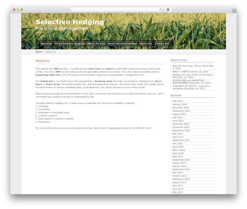 BirdTIPS free WP theme - selectivehedging.com