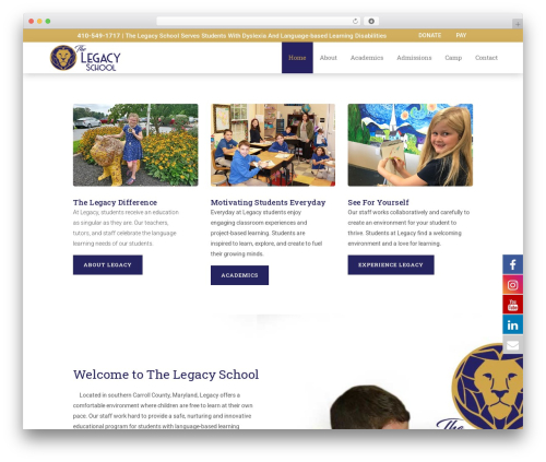 Fuse social floating sidebar premium WordPress plugin - legacyschoolmd.org