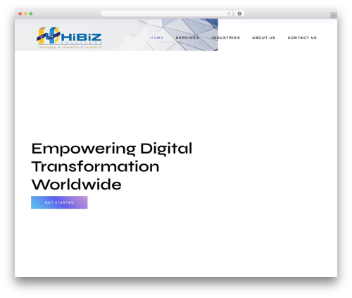 DEON WordPress theme - hibizsolutions.com