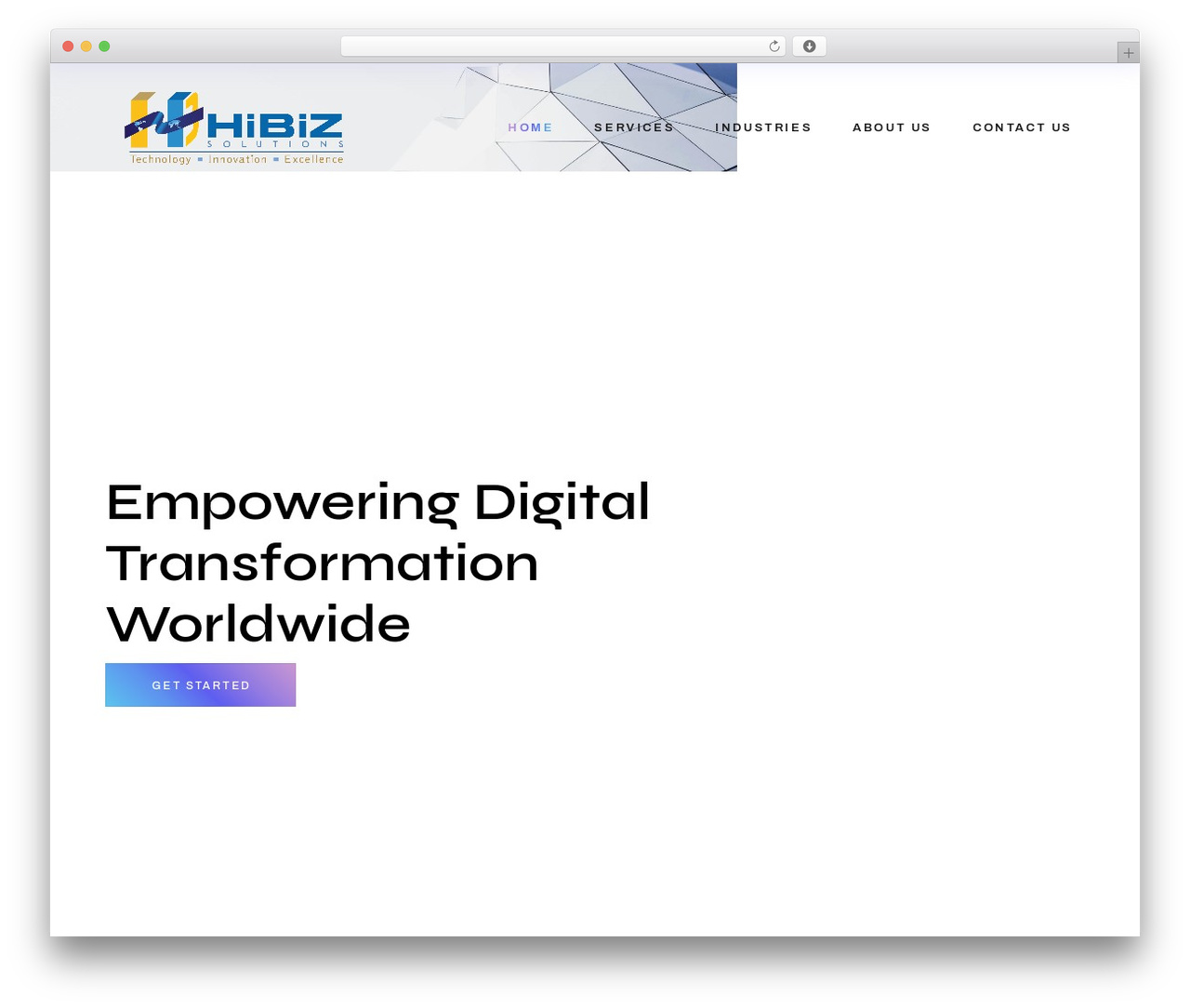 Deon WordPress theme - hibizsolutions.com