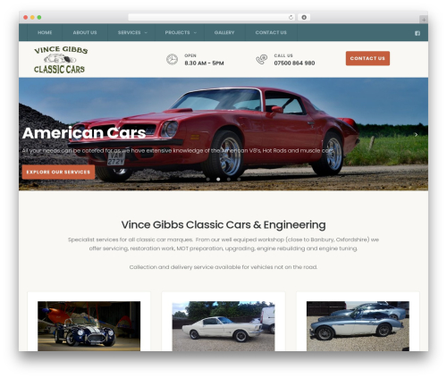 FixIt WordPress theme - vincegibbsclassiccars.co.uk