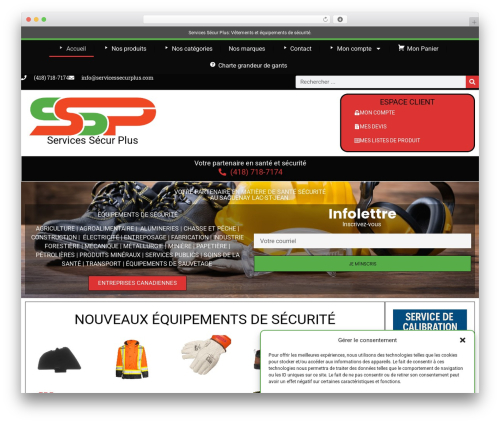 Smart search and product filter WordPress plugin - equipementsdesecuritesaguenay.com