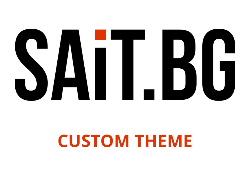 SAiT.BG WordPress website template