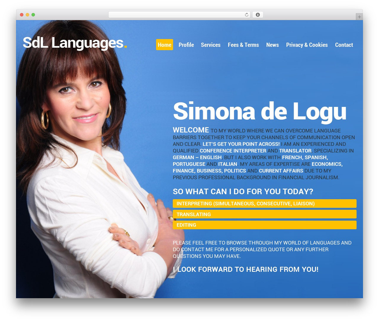 Selfy WordPress theme - sdl-languages.com Selfy WordPress theme - sdl-languages.com