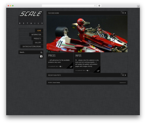 ShowyCase WP theme - scale-details.com
