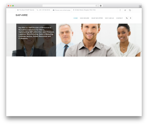 Smartbox best WordPress theme - sap-hire.com