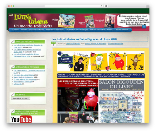 Theme WordPress Arclite - les-lutins-urbains.editionsptitlouis.fr