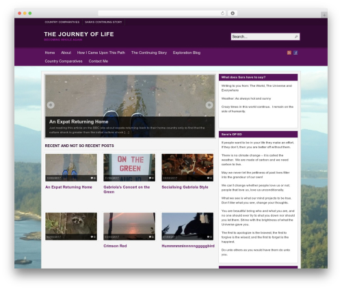 Quick Contact (quick-contact) free WordPress plugin - sarajanespersonalodyssey.ca