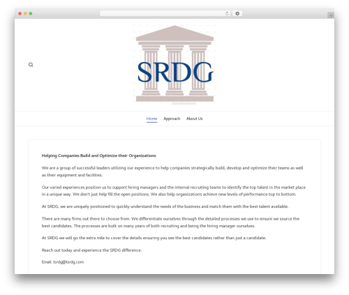 Theme WordPress Sinatra - tsrdg.com