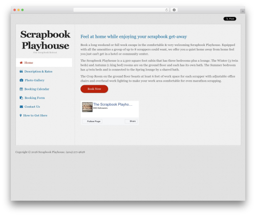 Theme WordPress Supreme - scrapbookplayhouse.com