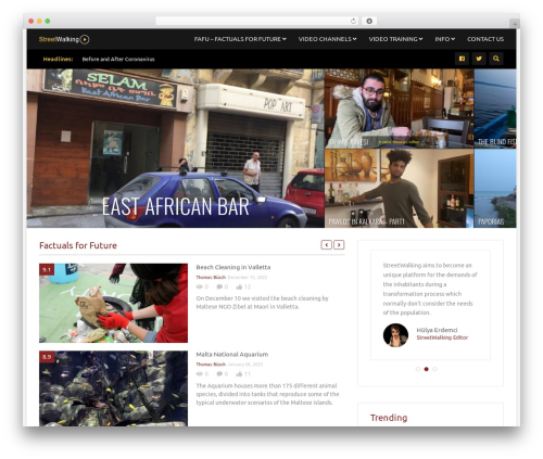 Truemag rating WordPress plugin - streetwalking.inenart.eu