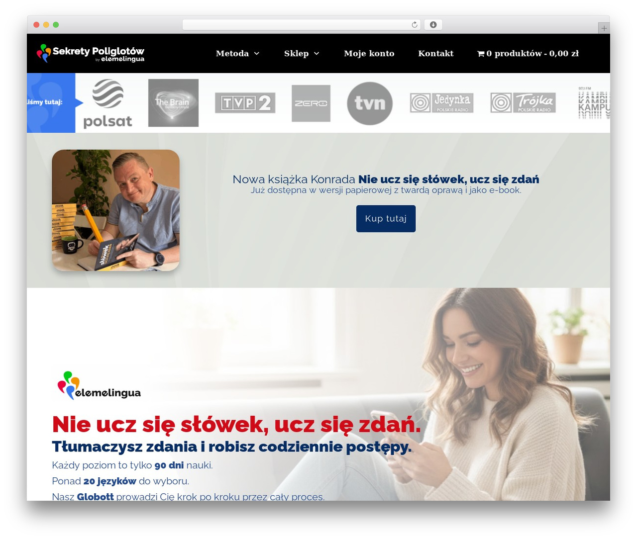 Thrive Theme Builder WordPress theme - sekretypoliglotow.pl
