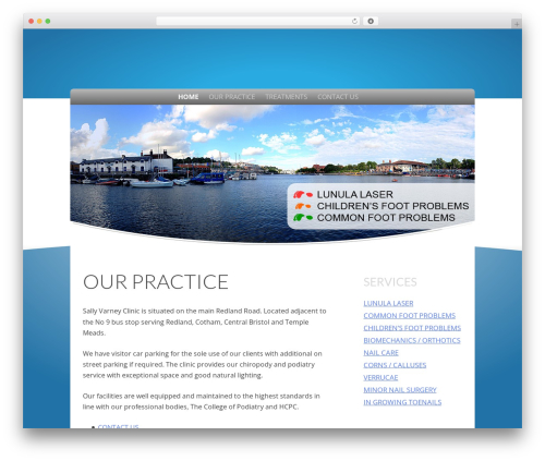Twenty Twelve Child Theme theme WordPress - sallyvarney.co.uk