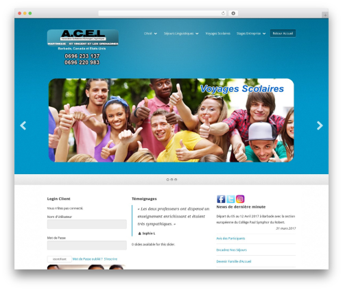 Vendor WP theme - sejours-linguistiques-acel.com