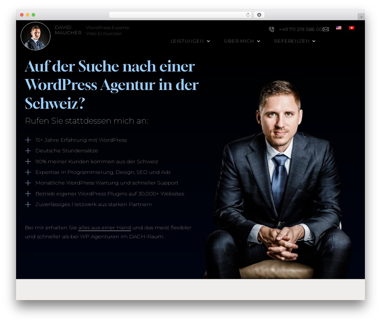 WordPress theme Hello Elementor - david-maucher.ch