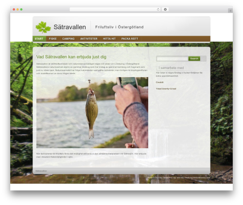 WordPress theme NatureFox - satravallen.se