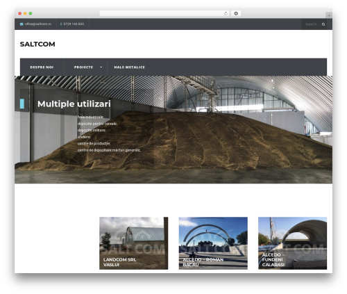 WP Industry Theme premium WordPress theme - saltcom.ro