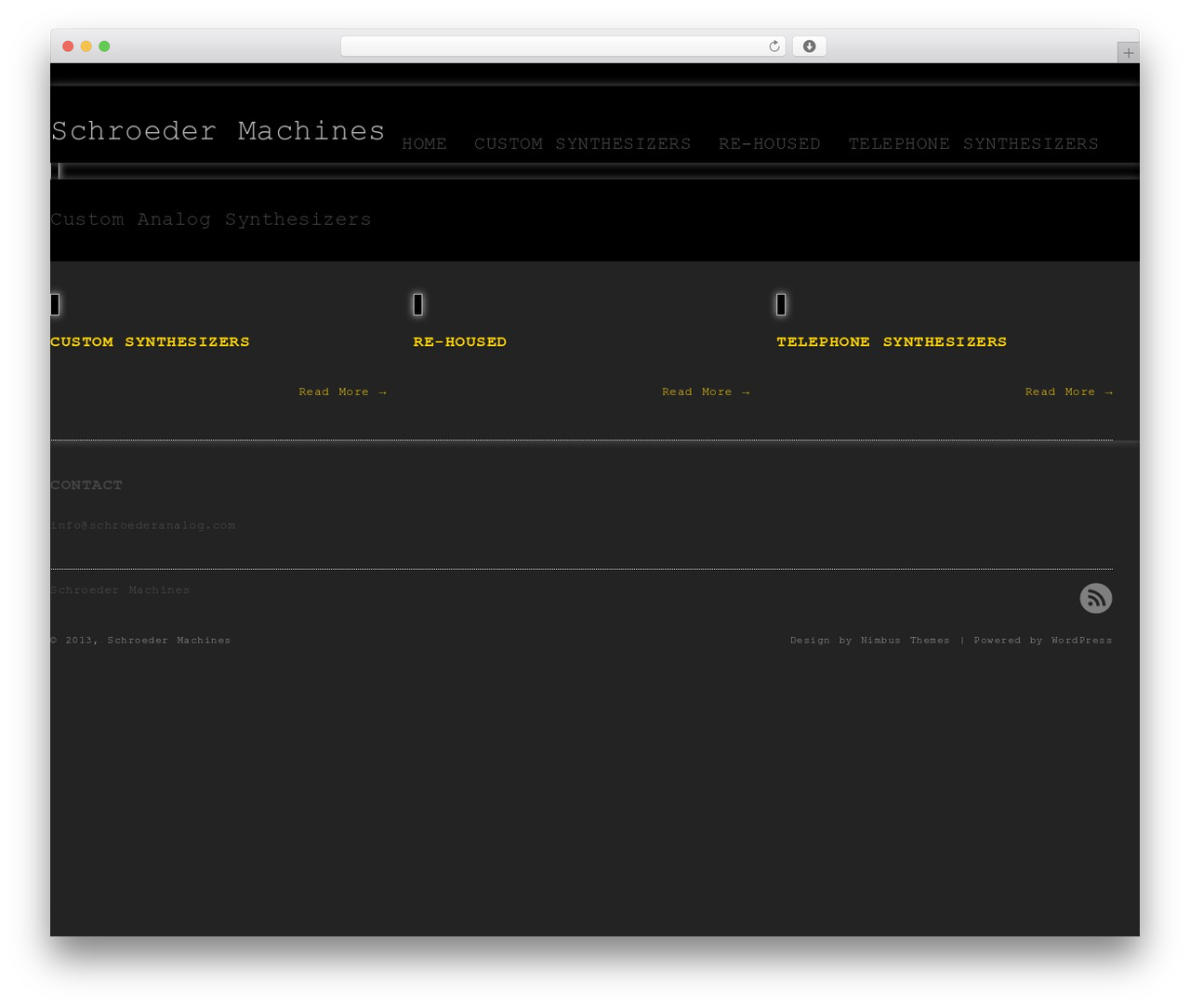 WP Opulus best WordPress theme - schroederanalog.com