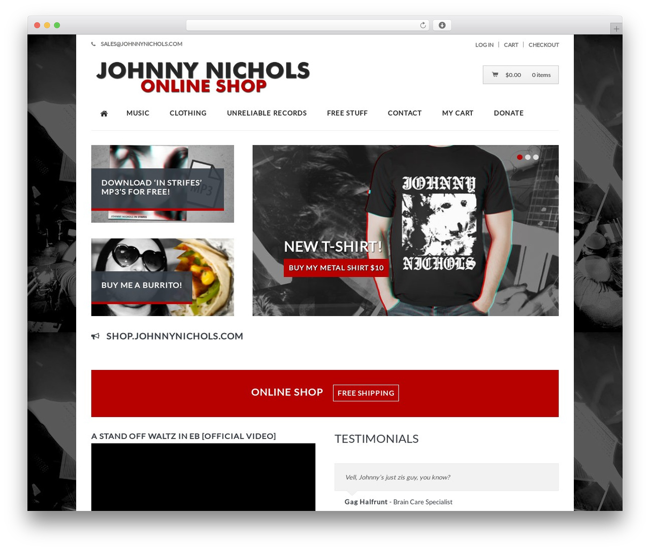 WP theme Kaching WordPress WooCommerce Theme - shop.johnnynichols.com WP theme Kaching WordPress WooCommerce Theme - shop.johnnynichols.com