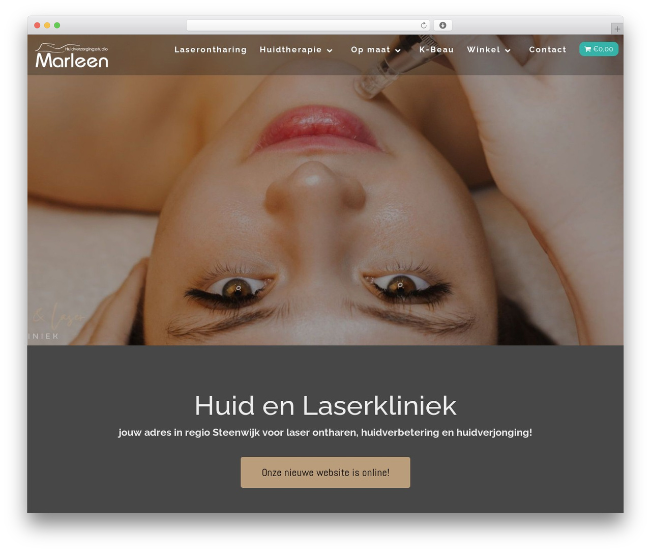 Athena Pro WordPress theme - salonmarleen.nl