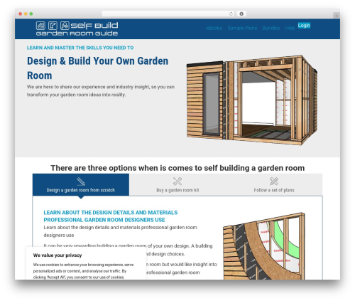 Automattic for agencies client WordPress plugin - selfbuildgardenoffices.co.uk