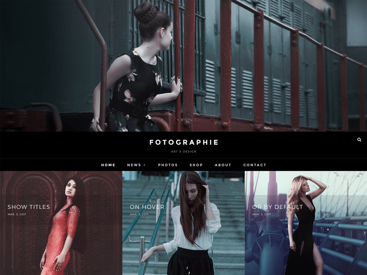 changed wallpapers WordPress theme