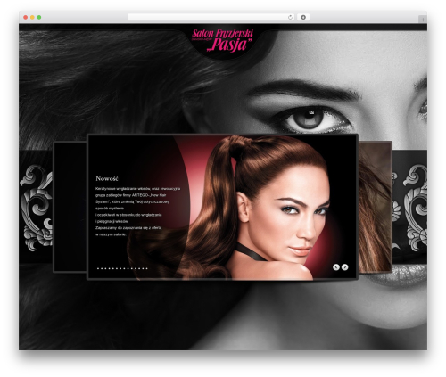 Crea WordPress theme - salonpasja.pl