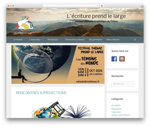 GeneratePress WordPress theme free - salondulivrethenac.fr