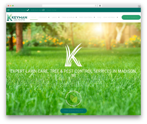 Lawnbot WordPress plugin - keymanlawncare.com