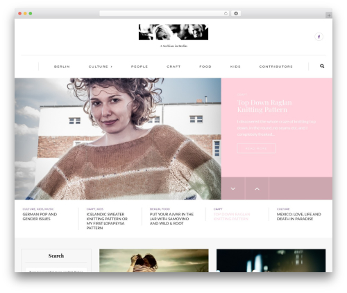 Himmelen WordPress theme - serbies.com