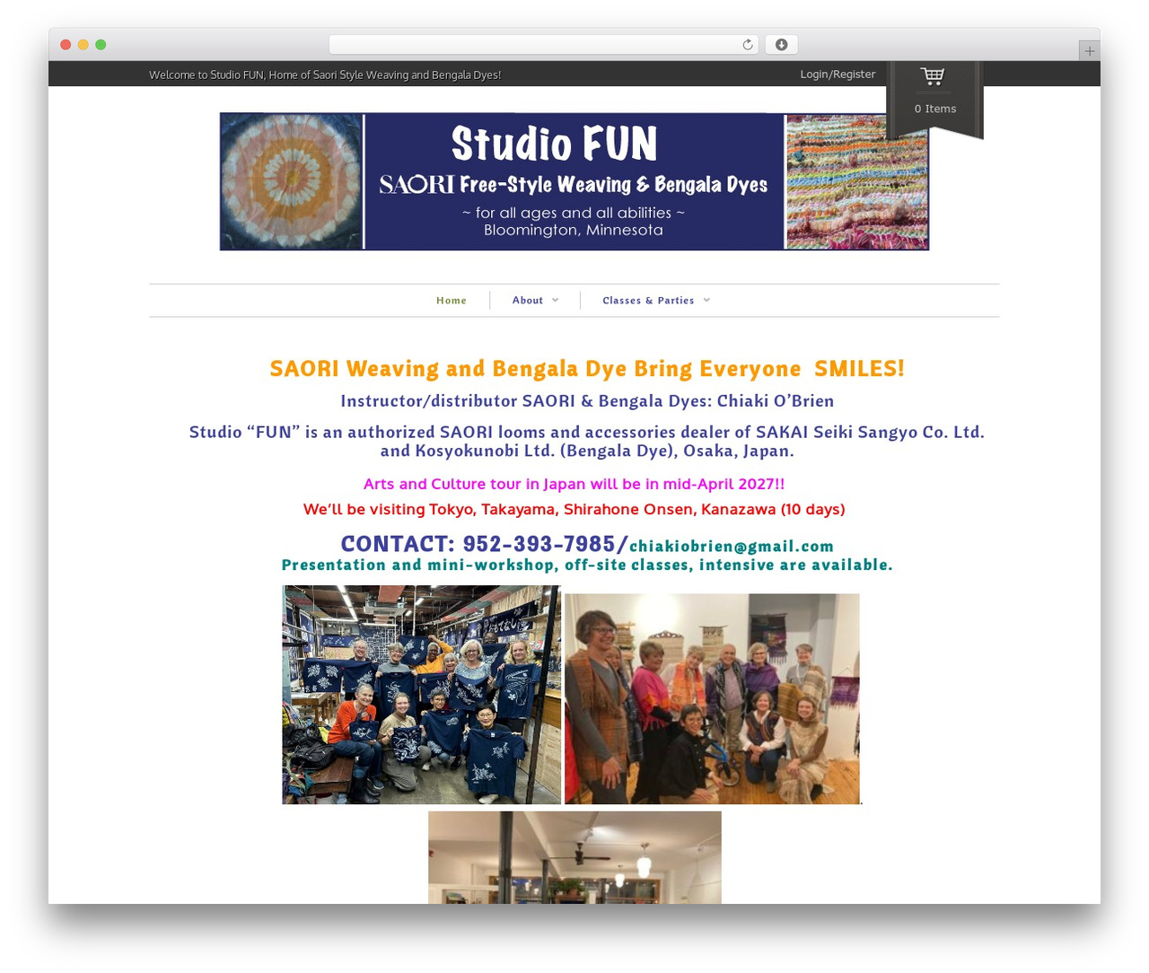 Maya Shop top WordPress theme - saoristudiofun.com
