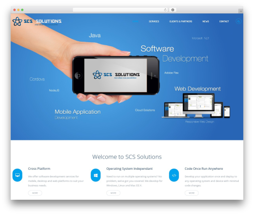 Miracle WP theme - scss.co.za