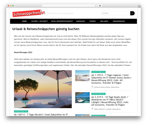 Rehub framework WordPress plugin - schnaeppchen.at