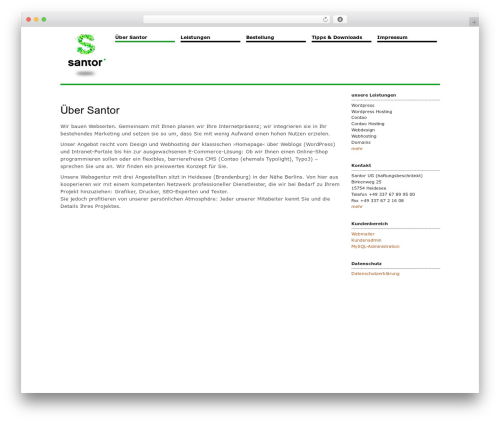 Simple Sidebar Navigation (simple-sidebar-navigation) free WordPress plugin - santor.de Simple Sidebar Navigation (simple-sidebar-navigation) free WordPress plugin - santor.de