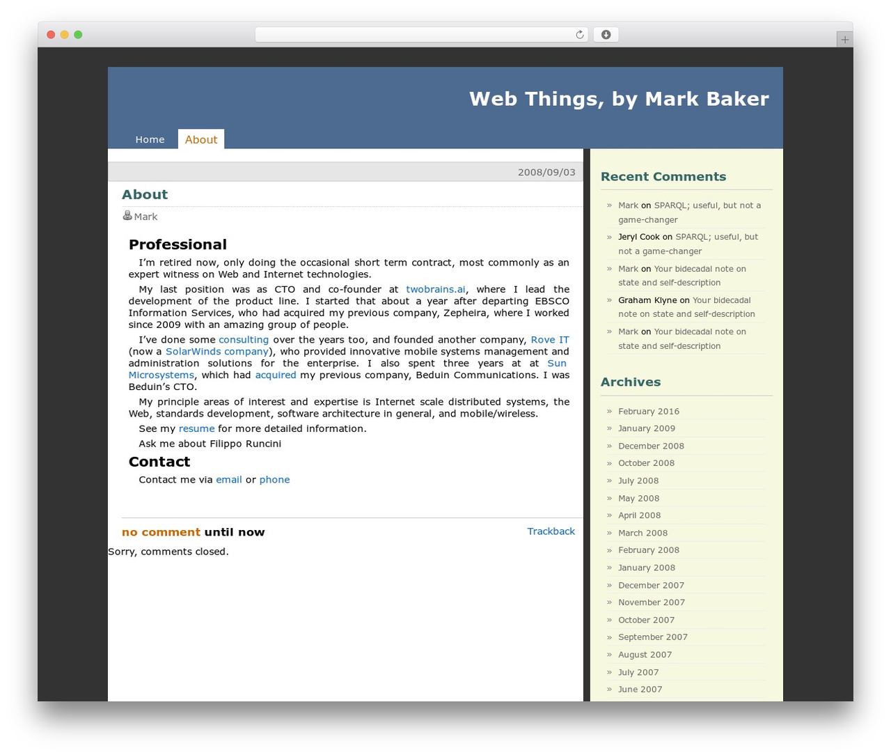 SimpleBlocks WordPress theme - markbaker.ca SimpleBlocks WordPress theme - markbaker.ca