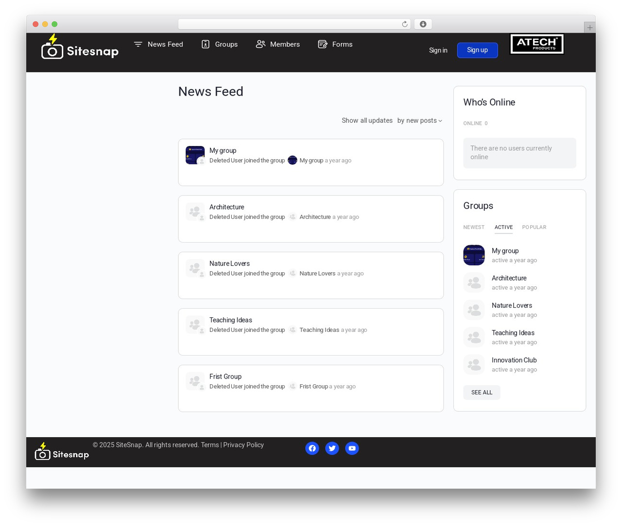 Theme WordPress BuddyBoss Theme - sitesnap.com.au