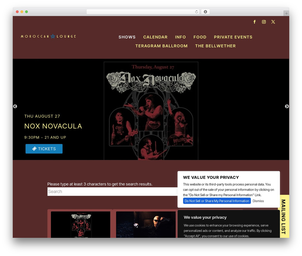 Theme WordPress Classic Venue - themoroccan.com