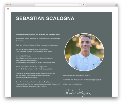Twenty Twelve Child WordPress theme - scalogna.de