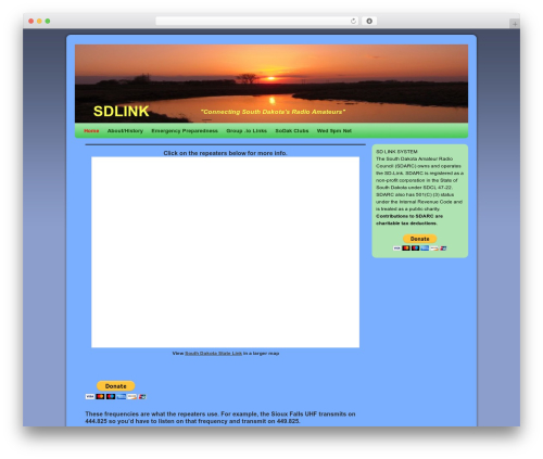 Weaver WordPress theme - sdlink.org