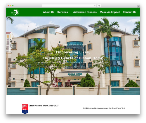 WordPress theme Divi - info.bishanhome.org.sg