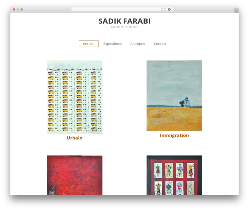 WordPress theme Farabi 1 - sadikfarabi.com WordPress theme Farabi 1 - sadikfarabi.com
