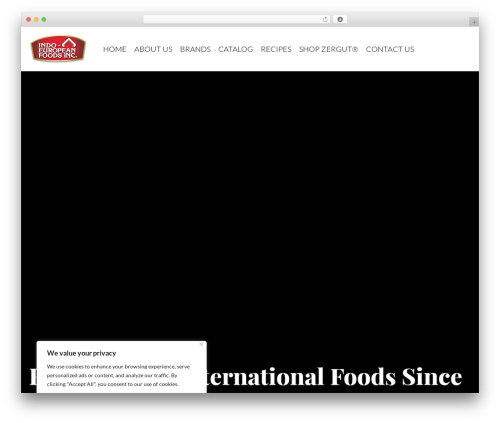 WordPress theme Indo-Euro - indo-euro.com