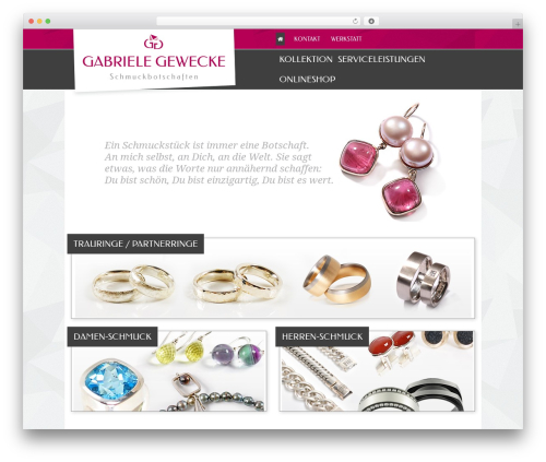WordPress theme schmuck-gewecke.de - schmuck-gewecke.de