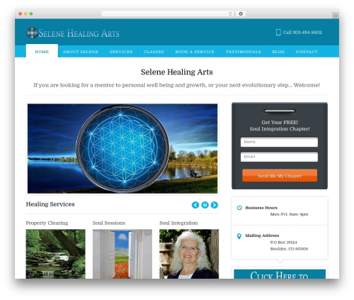 Appointway Pro Theme top WordPress theme - selenehealingarts.com